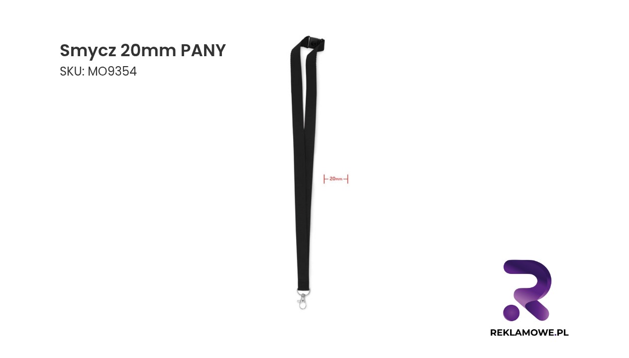 Smycz dla psa o szerokości 20 mm marki PANY