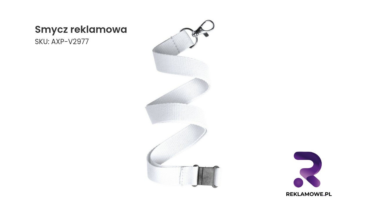 Smycz reklamowa z logo firmy