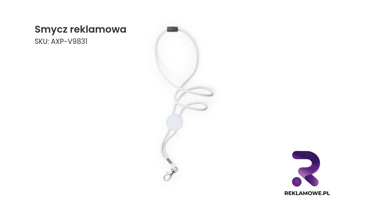 Smycz reklamowa z logo firmy