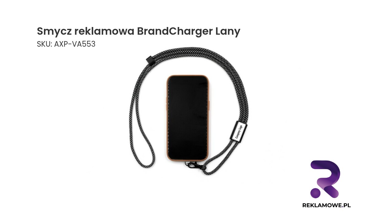 Smycz reklamowa BrandCharger Lany Smycz reklamowa BrandCharger Lany – praktyczna smycz promocyjna z logo