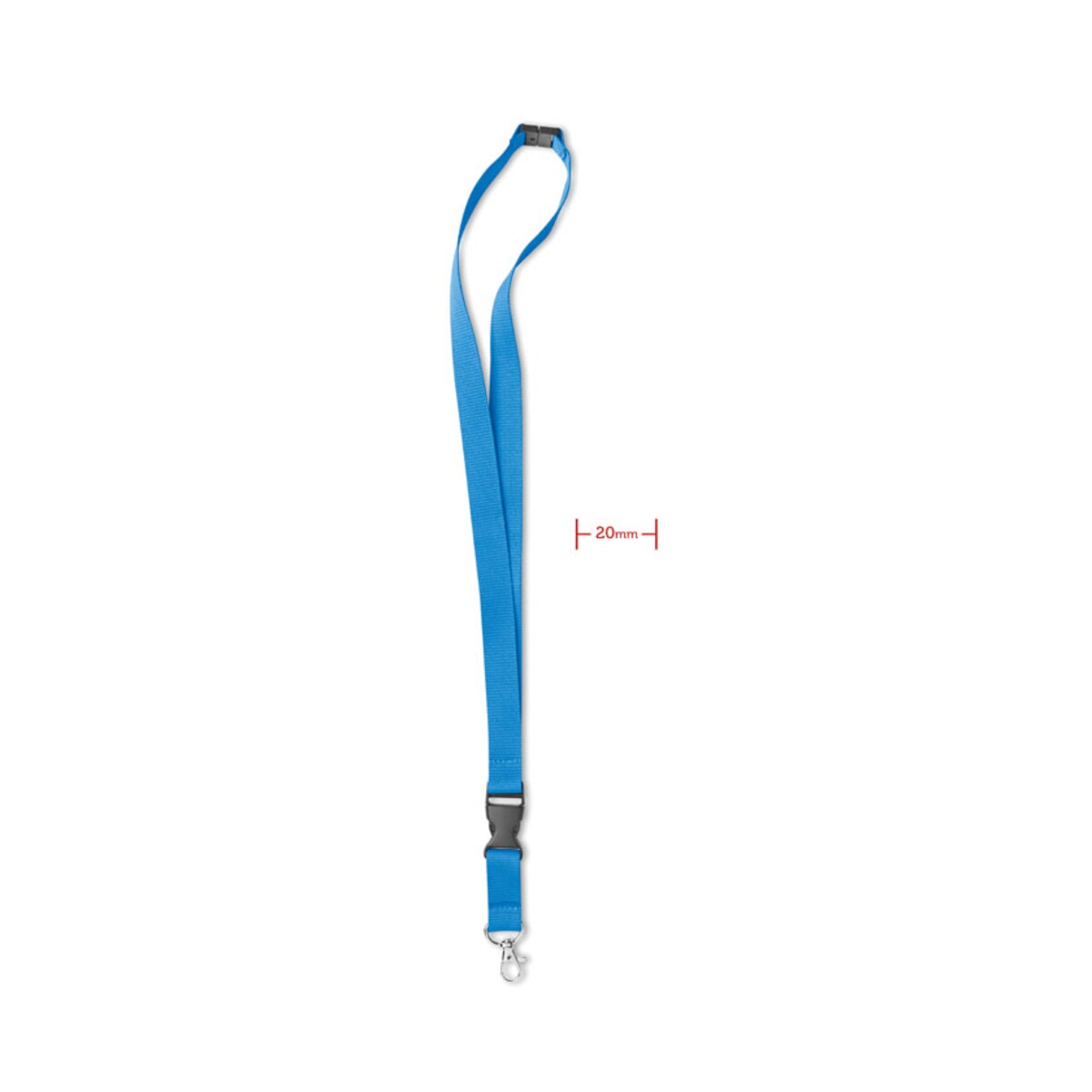Smycz z metalowym zaczepem LANY mo8595-03